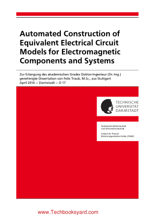 Automated Construction Of Equivalent Electrical Circuit Models For Electromagnetic Components