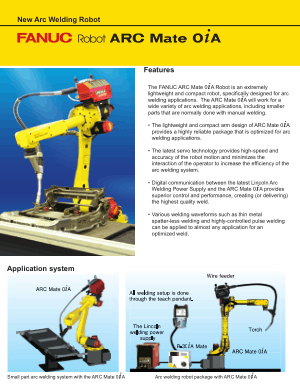 lunken vulkansk Akademi Fanuc Robot ARC Mate OiA Arc Welding Robot | Tech Books Yard