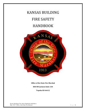 KONSAS building fire safety handbook