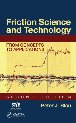 Friction Science and Technology From Concepts to Applications