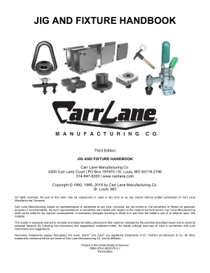 Jig and Fixture Handbook Carr Lane Manufacturing