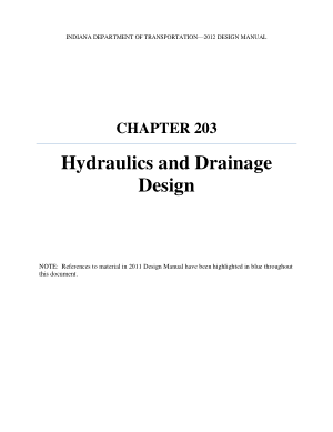 Hydraulics and Drainage Design
