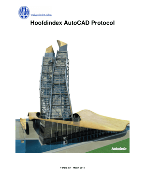 Hoofdindex AutoCAD Protocol