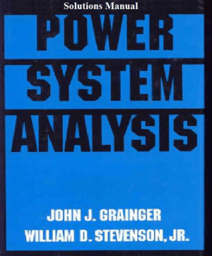 Power System Analysis Solutions Manual