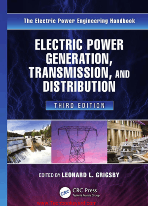 Electric Power Generation Transmission and Distribution 3rd Edition By Grigsby