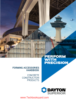 Forming Accessories Handbook Concrete Construction Products