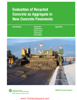 Evaluation of Recycled Concrete as Aggregate in New Concrete Pavements