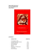 fundamentals of thermodynamics 6th edition solution manual