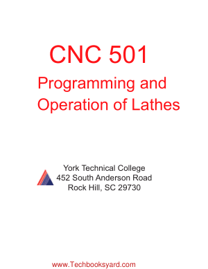 CNC 501 Programming and Operation of Lathes