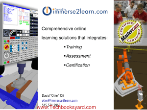 Comprehensive online learning solutions that integrates