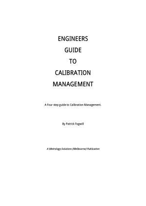 engineers guide to calibration management