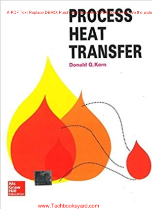 Process Heat Transfer By Donald Q Kern
