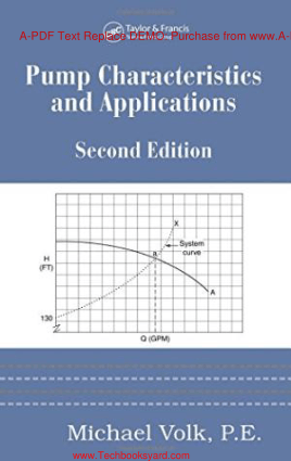Pump Characteristics and Applications 2nd Edition By Michael Volk